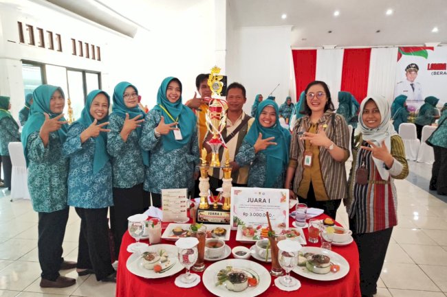 MENGAGUMKAN! TP PKK KELURAHAN GERGUNUNG RAIH JUARA 1 LOMBA KREASI OLAHAN PANGAN LOKAL B2SA TINGKAT KABUPATEN KLATEN 2026