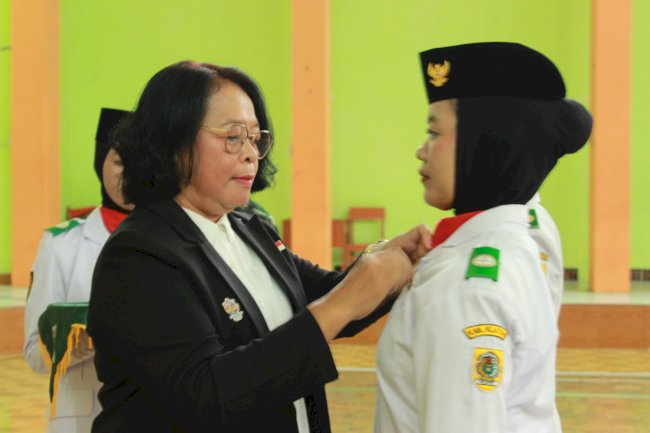 KHIDMAT DAN PENUH SEMANGAT, PASKIBRAKA KECAMATAN KLATEN UTARA TAHUN 2026 RESMI DIKUKUHKAN