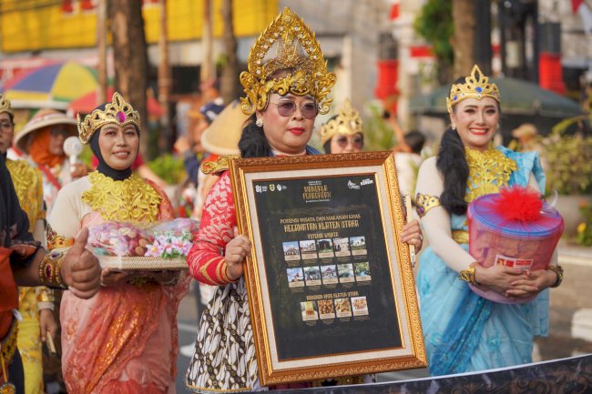 KENTAL NUANSA SEJARAH, KLATEN UTARA TAMPIL MERIAH DALAM KARNAVAL BUDAYA MATARAM KUNO  