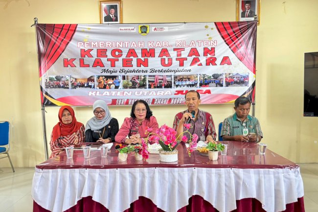 RAPAT INTERNAL KECAMATAN KLATEN UTARA: PERKENALAN CAMAT, PEJABAT STRUKTURAL DAN LURAH BARU