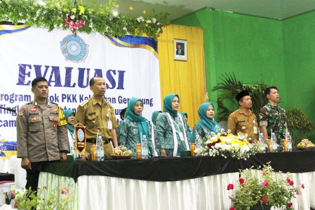 PERKUAT PEMBERDAYAAN KELUARGA, TP PKK GERGUNUNG IKUTI EVALUASI 10 PROGRAM POKOK PKK 2026