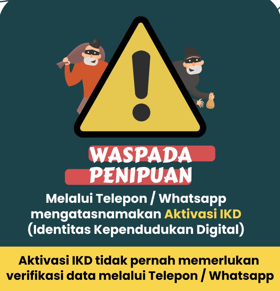 WASPADA PENIPUAN!