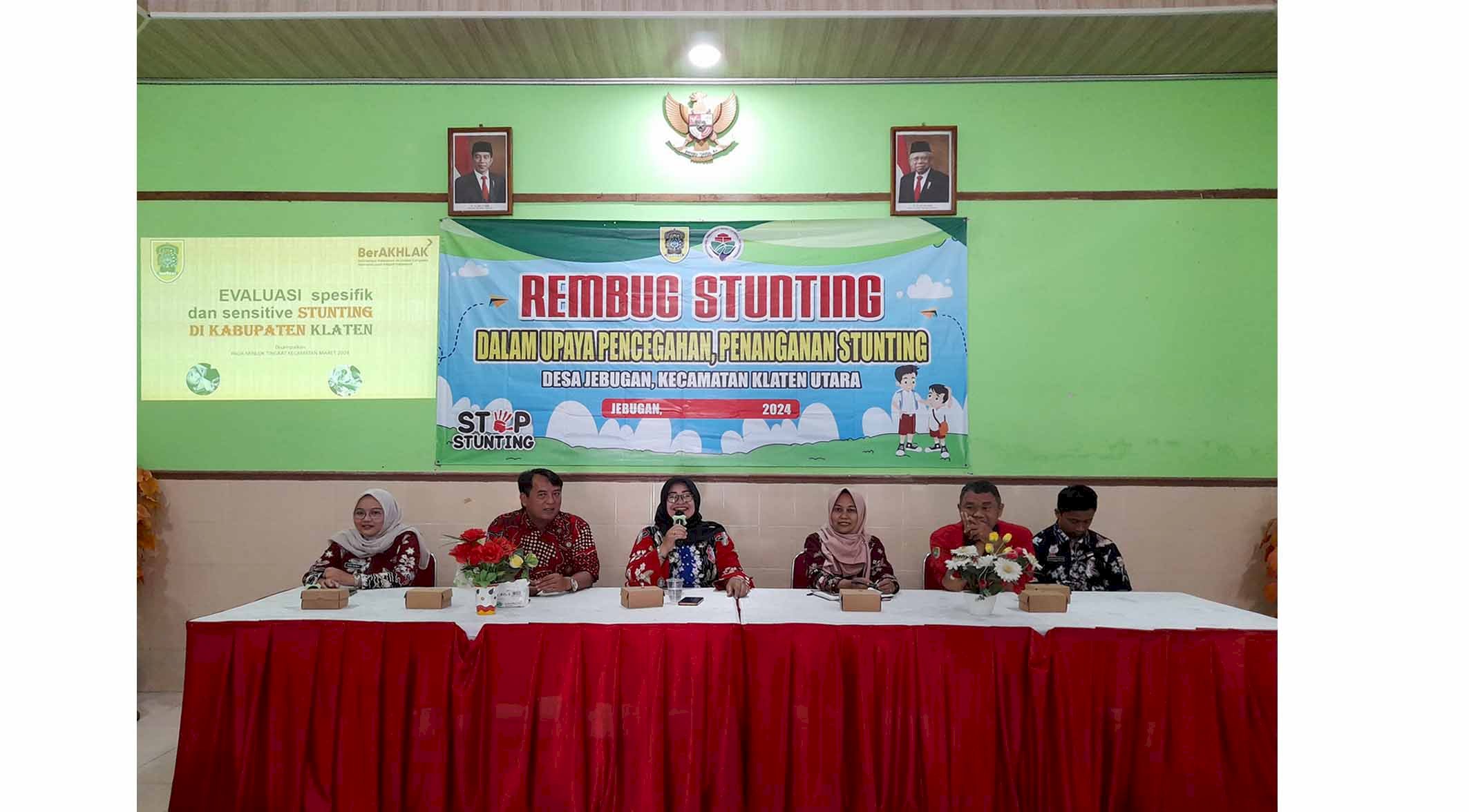 REMBUG STUNTING DI DESA  JEBUGAN 