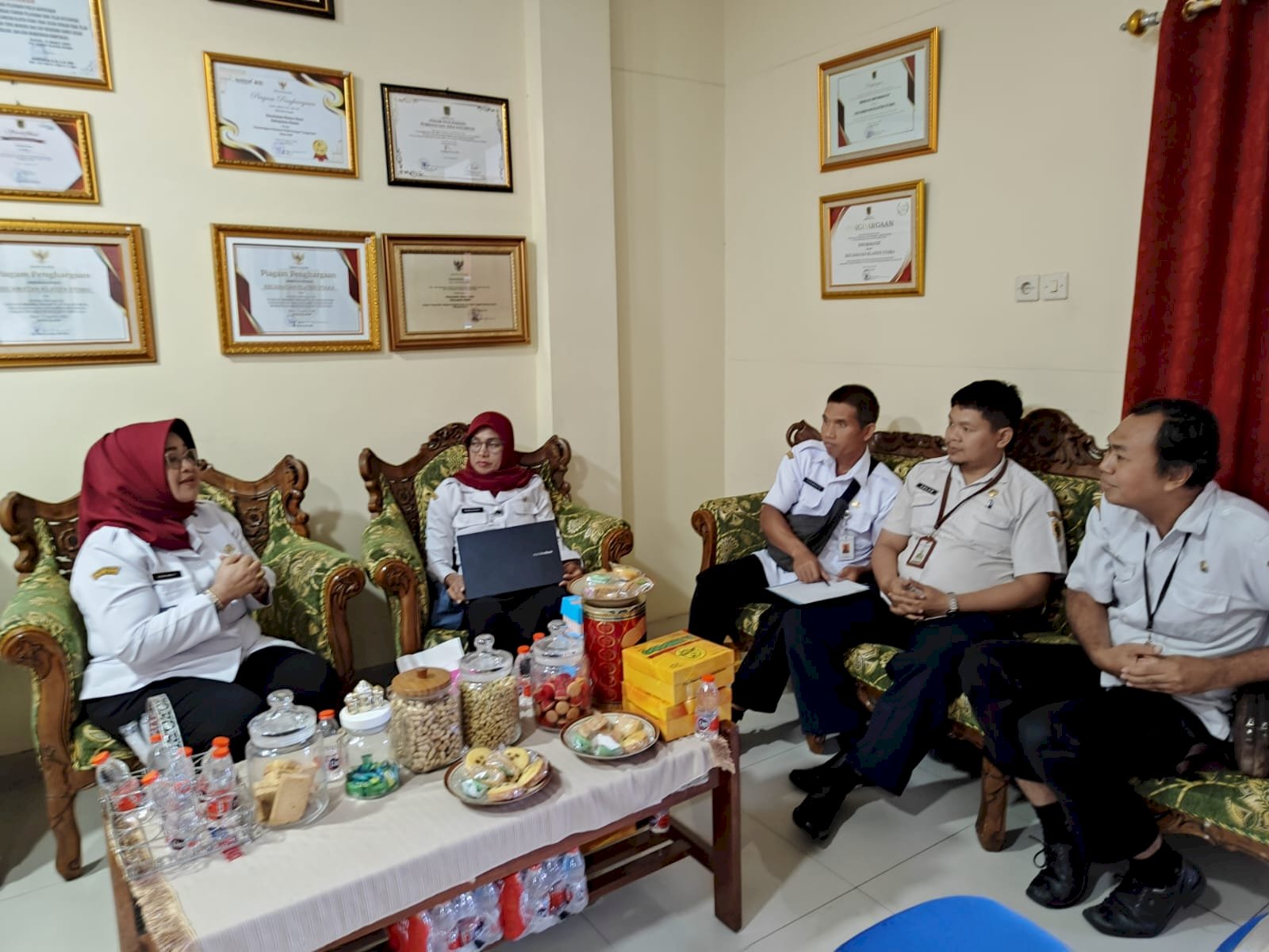 MONITORING / PEMANTAUAN & EVALUASI KEORGANISASIAN DI KECAMATAN KLATEN UTARA