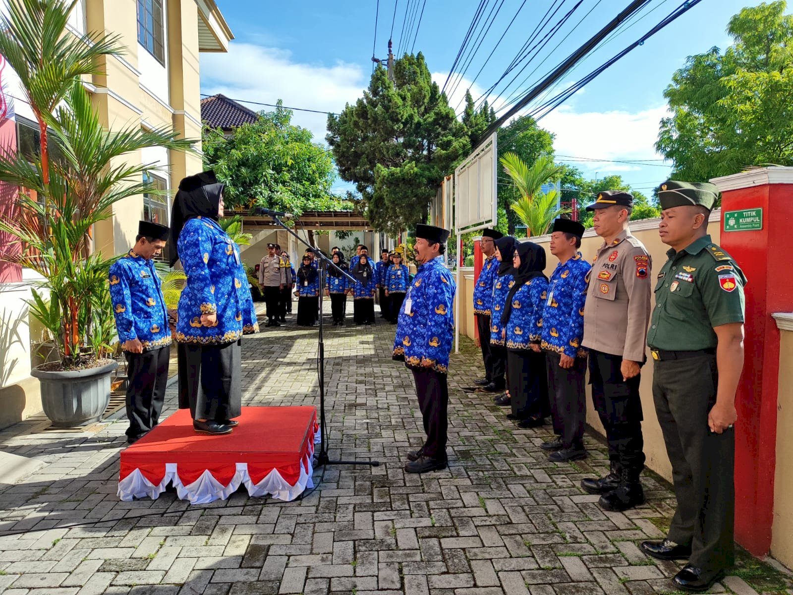 UPACARA HARI BELA NEGARA KE 76 "GELORAKAN BELA NEGARA UNTUK INDONESIA MAJU"