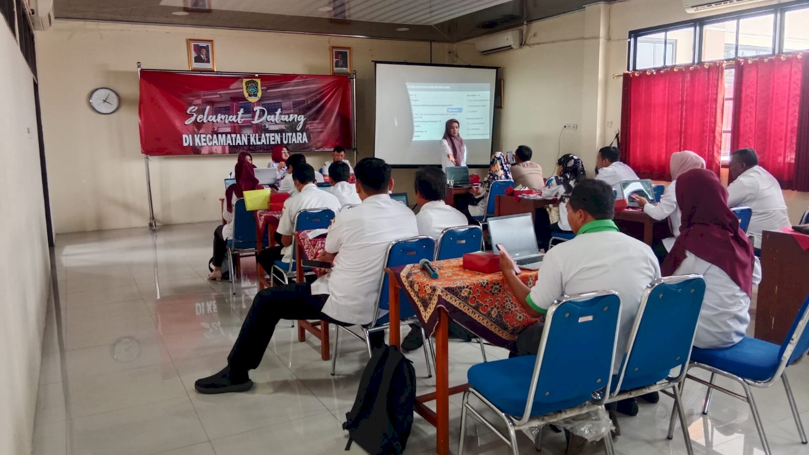 PENGISIAN ELHKPN 2024 SERENTAK DI KECAMATAN KLATEN UTARA