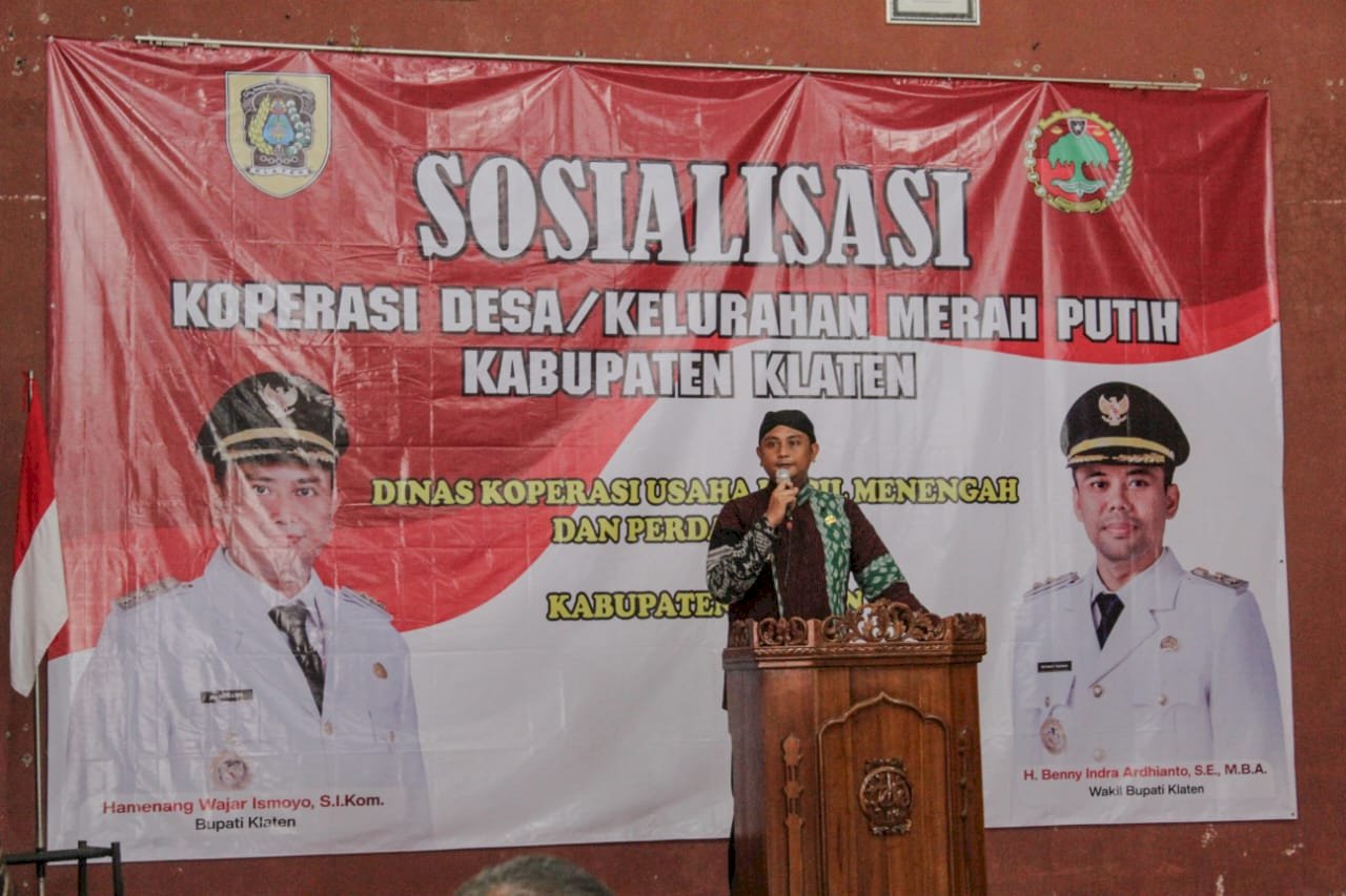 SOSIALISASI KOPERASI DESA / KELURAHAN MERAH PUTIH KAB KLATEN