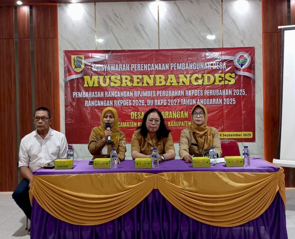 JONGGRANGAN DAN BELANGWETAN MATANGKAN PERENCANAAN PEMBANGUNAN DESA TAHUN 2025