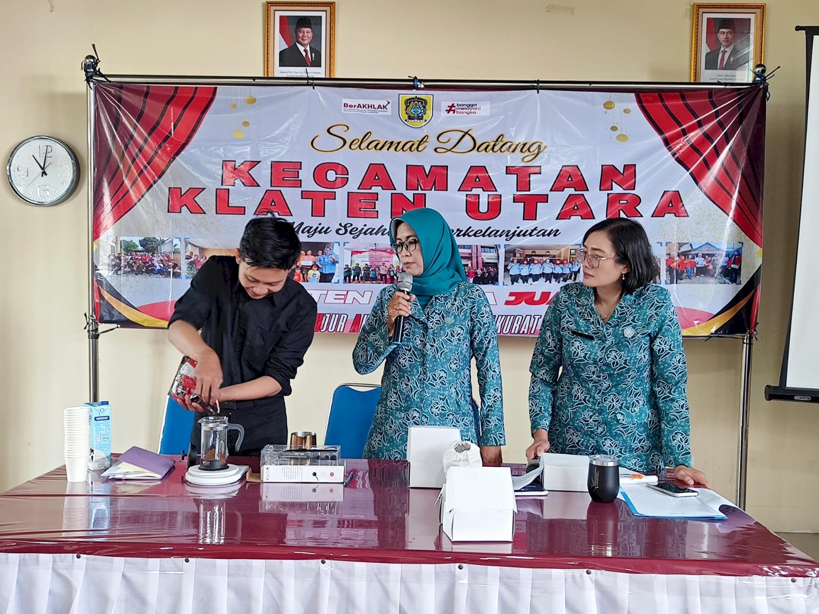 PKK KLATEN UTARA GAUNGKAN ANTI NARKOBA, SEKALIGUS ASAH SKILL LEWAT PELATIHAN BARISTA