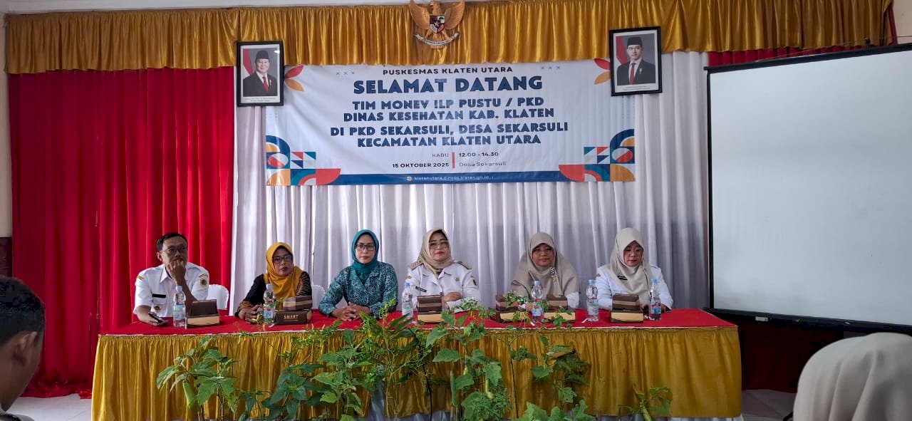 TINGKATKAN PHBS WARGA, DINKES KLATEN GELAR EVALUASI ILP DI DESA SEKARSULI