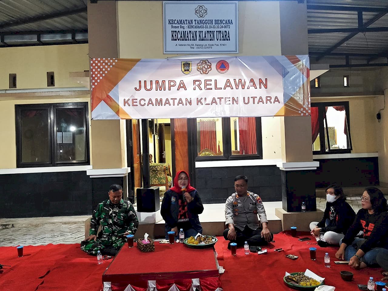 BANGUN KEPEDULIAN DAN KEBERSAMAAN, KECAMATAN KLATEN UTARA GELAR SARASEHAN RELAWAN