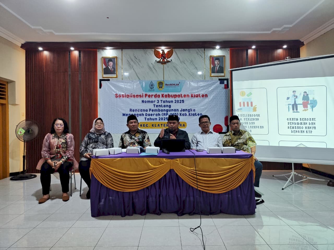 DPRD KLATEN TURUN KE DESA : SOSIALISASI RPJMD 2025-2029 DIGELAR DI JONGGRANGAN
