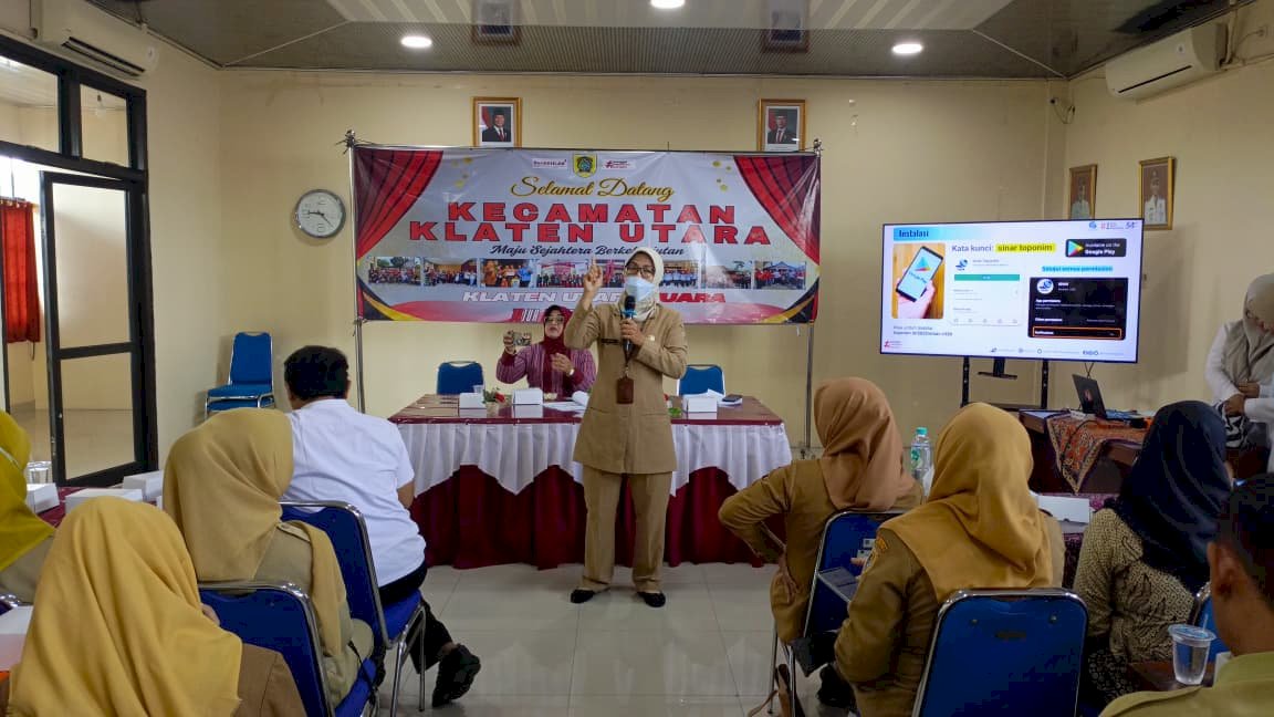 PENGUATAN IDENTITAS WILAYAH : BIMTEK PENAMAAN RUPA BUMI (SINAR) KLATEN UTARA