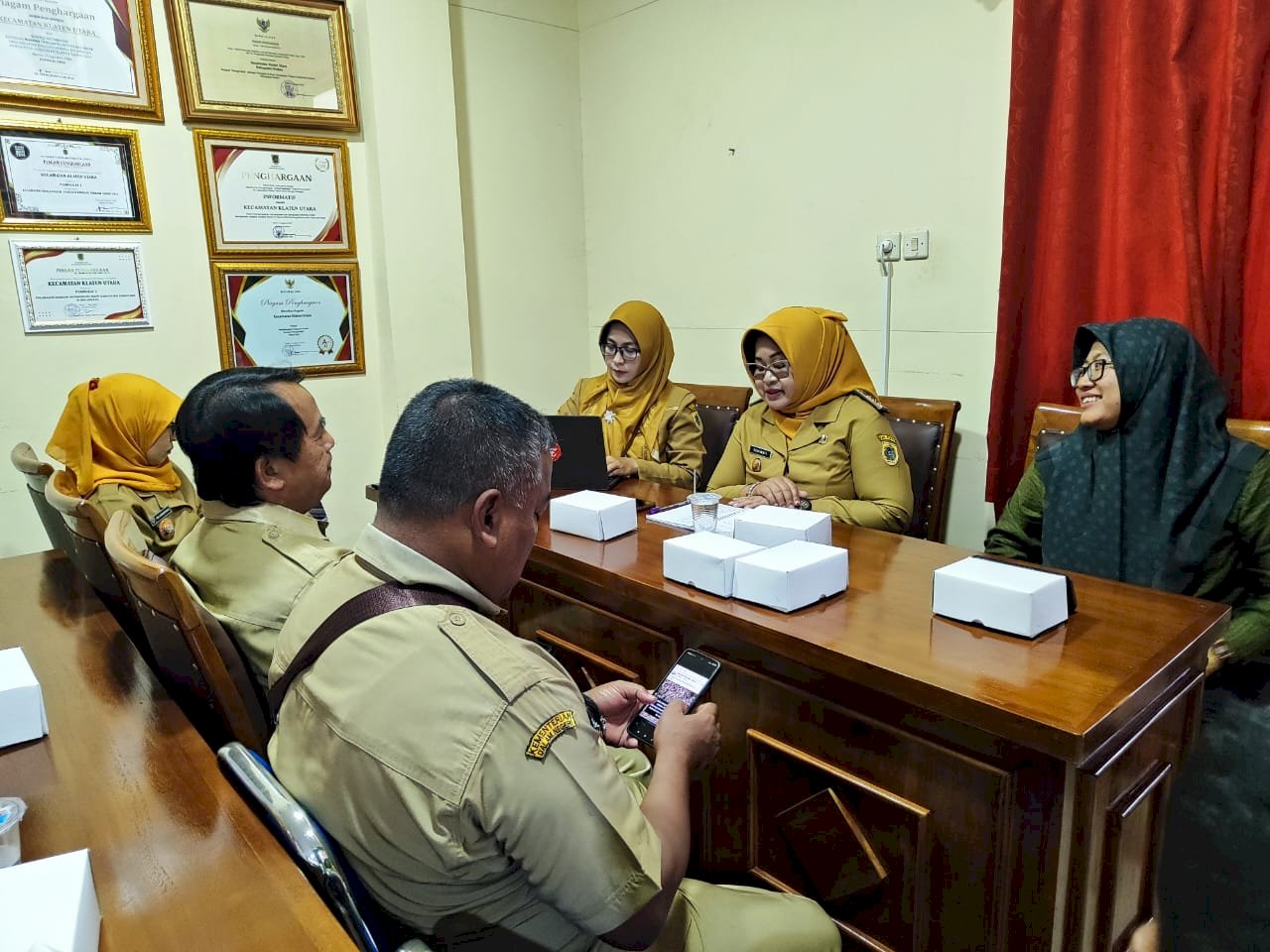 OPTIMALISASI PEMBANGUNAN DESA MELALUI RAPAT KOORDINASI KLATEN UTARA