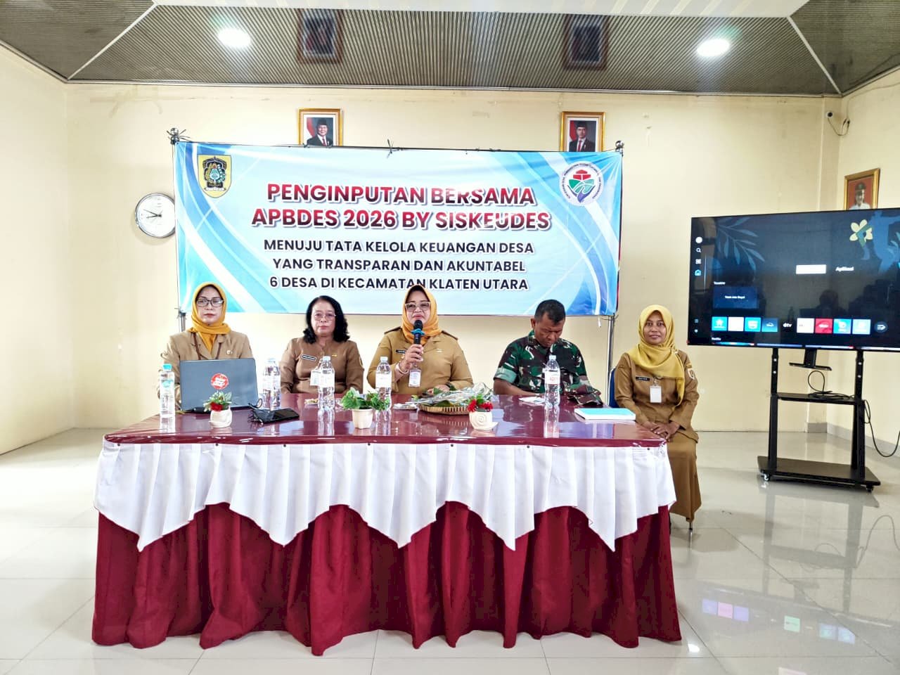 ENAM DESA KLATEN UTARA LAKSANAKAN INPUT APBDES 2026