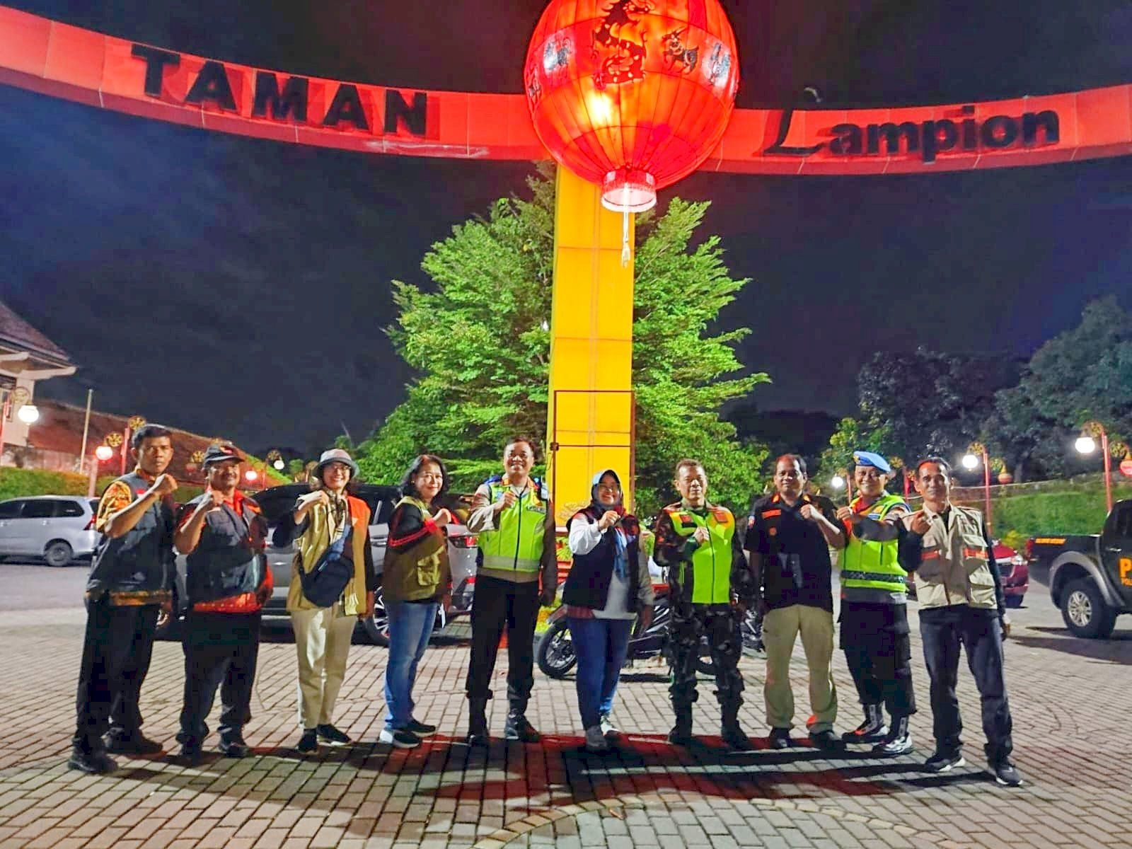 MONITORING KEAMANAN DAN KETERTIBAN TAHUN BARU 2026, MUSPIKA TURUN LANGSUNG KE TITIK RAWAN DESA BELANGWETAN