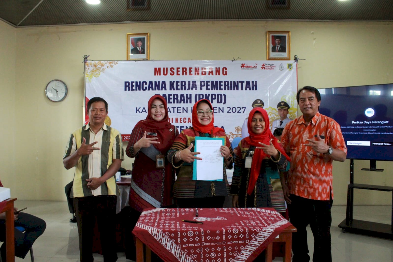 MUSRENBANG RKPD KABUPATEN KLATEN TAHUN 2027 DI KECAMATAN KLATEN UTARA