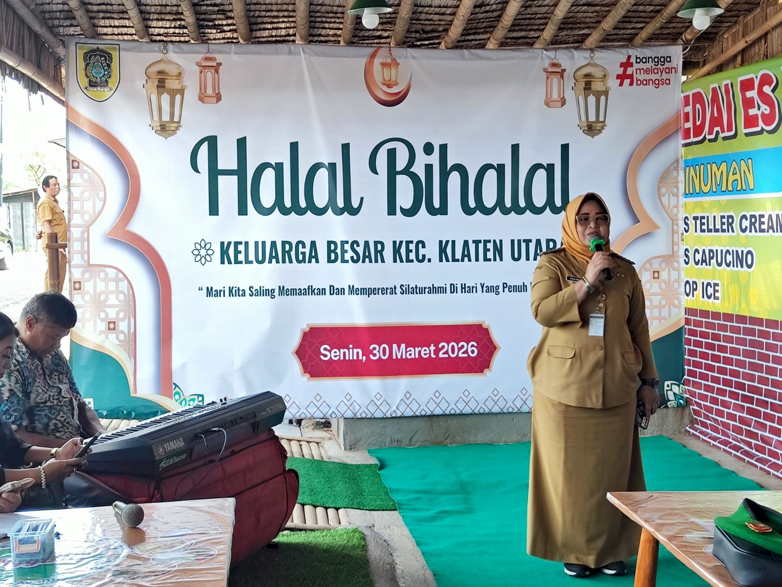 SINERGI TANPA BATAS, KELUARGA BESAR KLATEN UTARA LEBUR PERBEDAAN DALAM HALAL BIHALAL DI KEDAI NGGIRLI