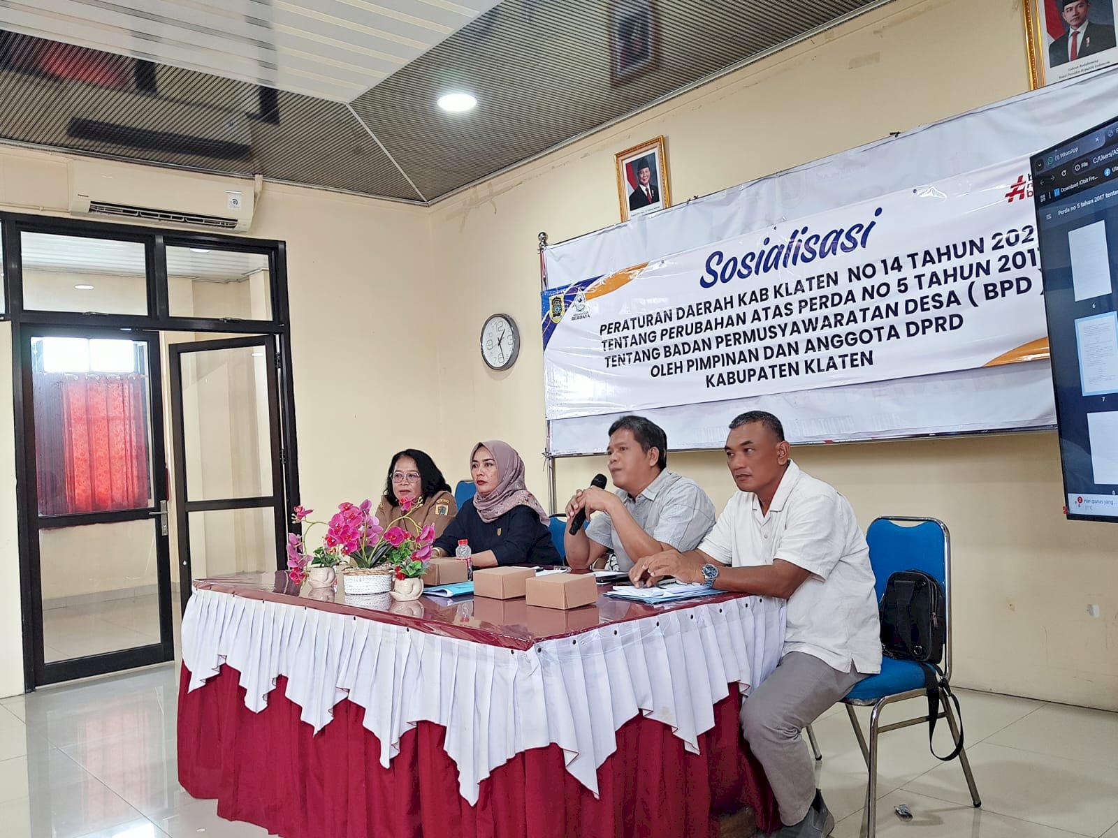 WAJAH BARU ATURAN BPD: DPRD KLATEN GELAR SOSIALISASI PERDA NO. 14 TAHUN 2025