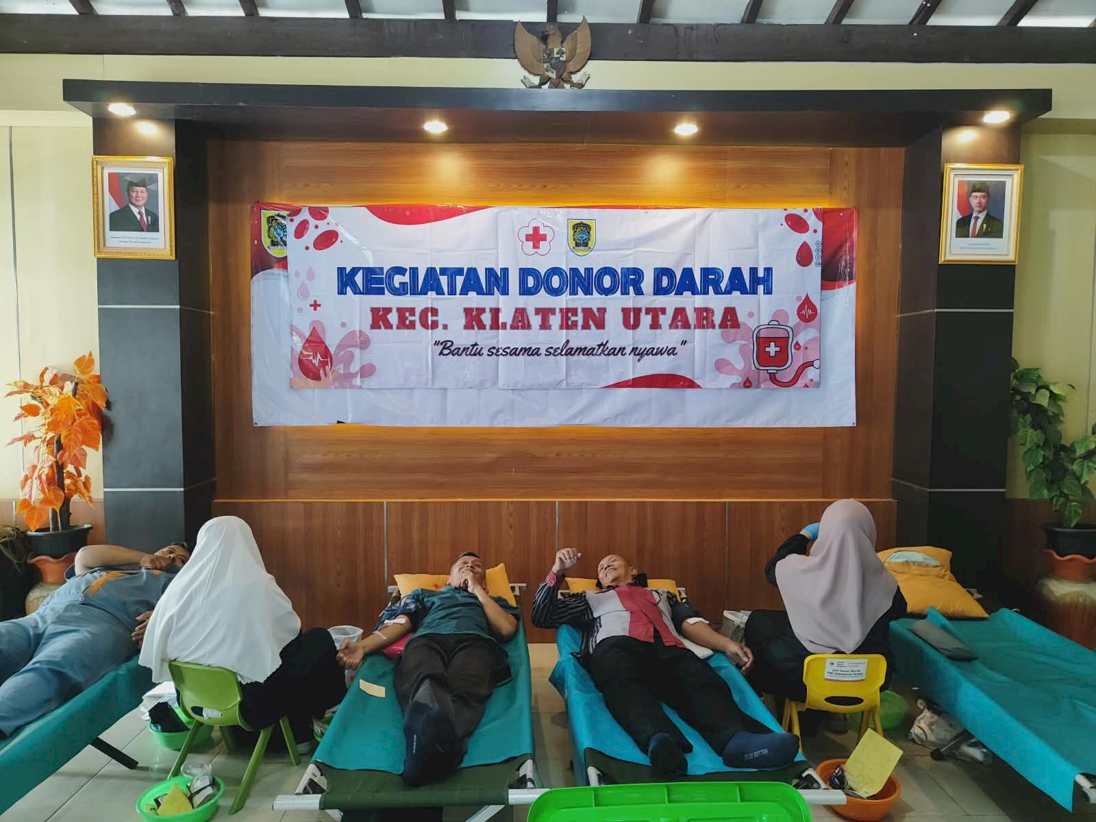 AKSI DONOR DARAH KLATEN UTARA : UPAYA MENJAGA STOK DARAH DAN SOLIDARITAS SOSIAL