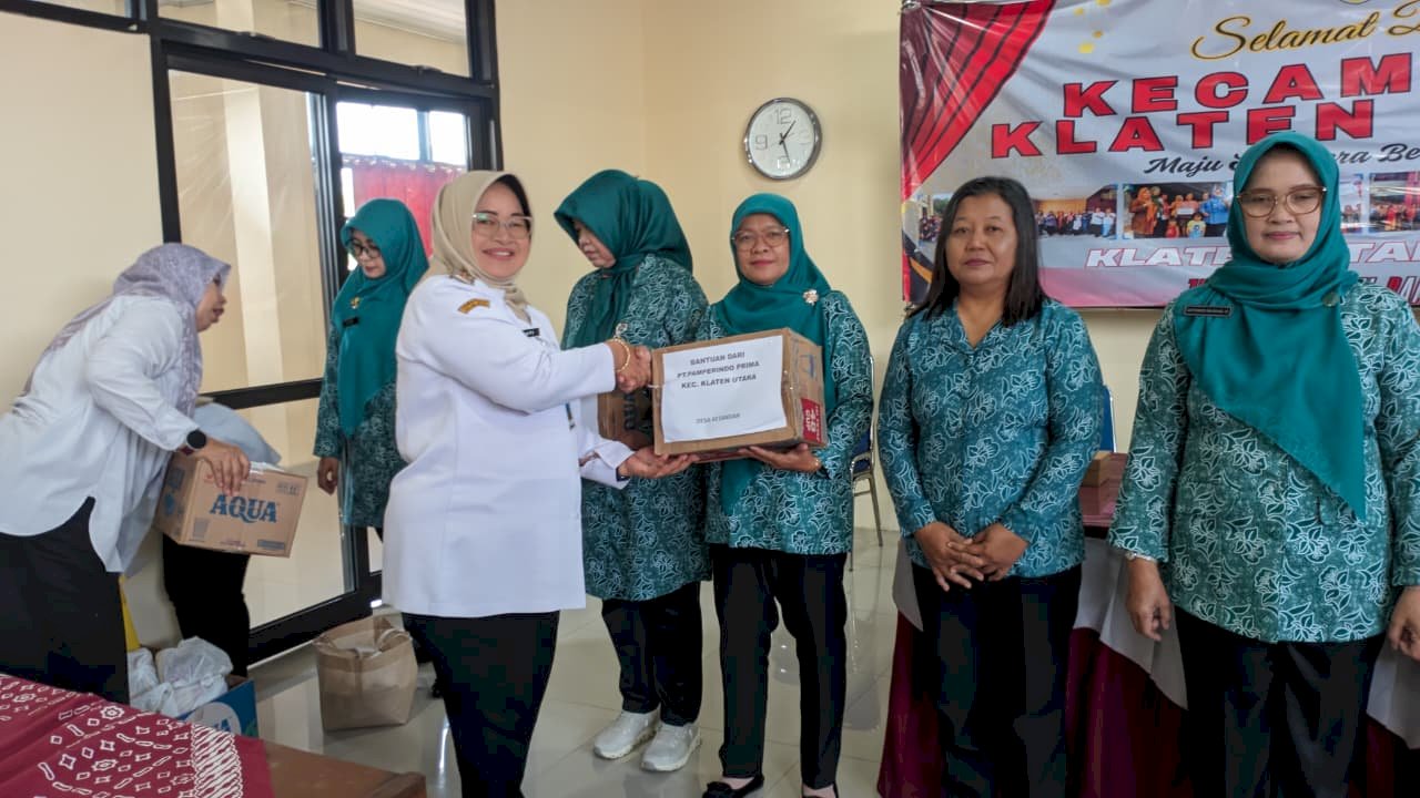 PEMBINAAN DAN KOORDINASI PKK KECAMATAN KLATEN UTARA DIIKUTI PERWAKILAN DESA DAN KECAMATAN