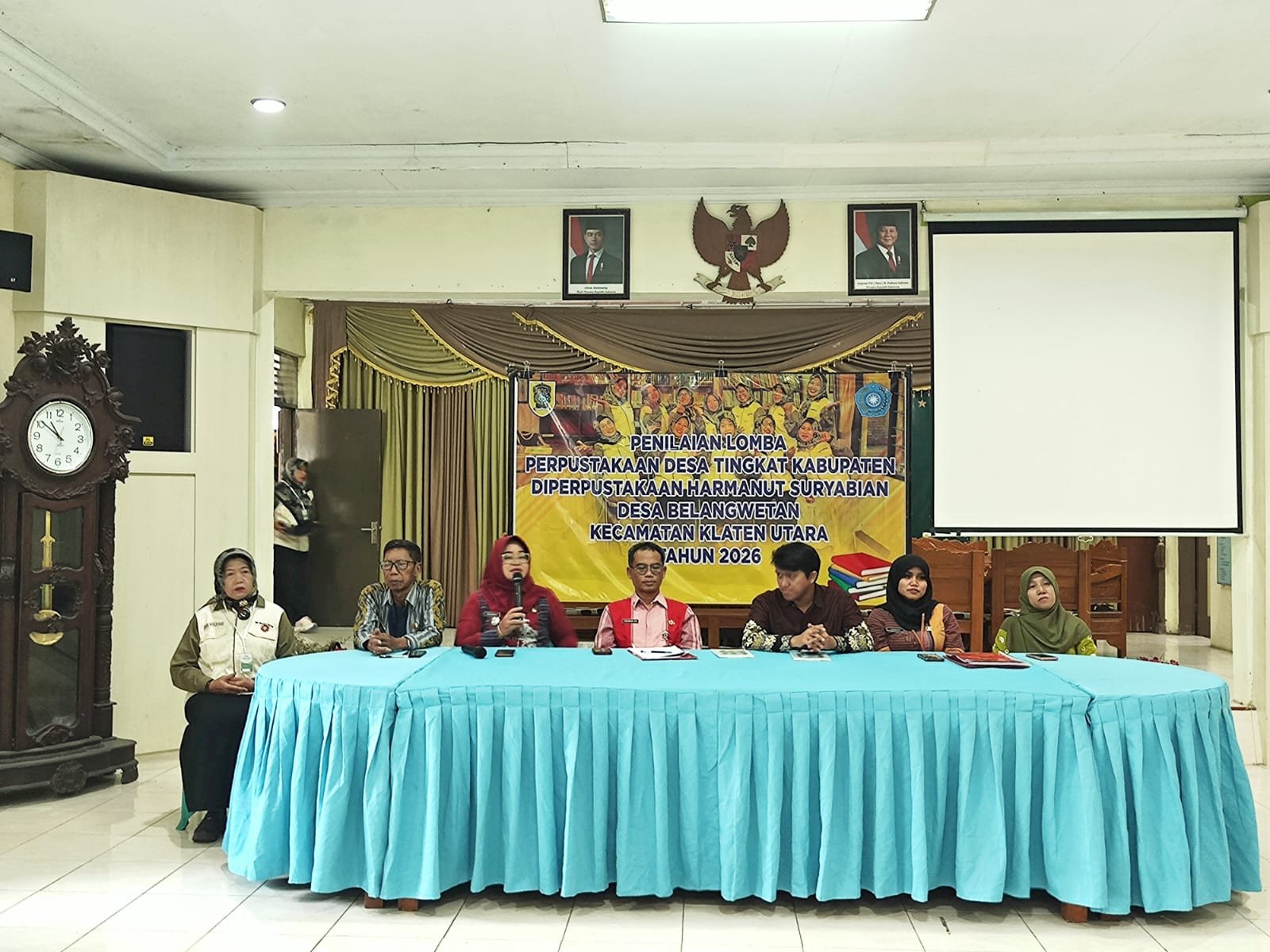 HARMANUT SURYOBIAN JADI WAJAH LITERASI DESA, SIAP BERSAING DI LOMBA PERPUSTAKAAN TINGKAT KABUPATEN