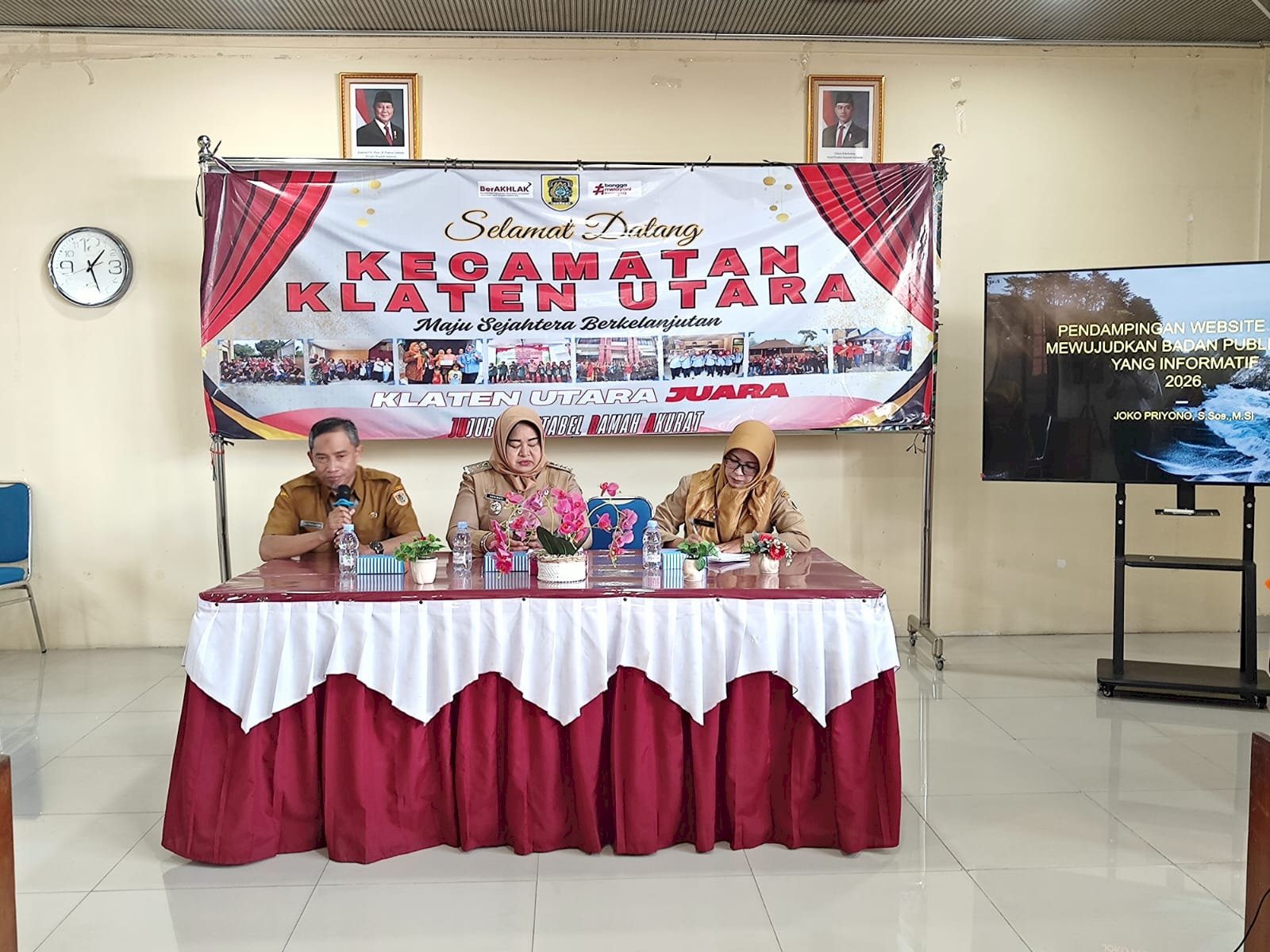 KLATEN UTARA PERKUAT WEBSITE DESA DAN KELURAHAN, SIAP WUJUDKAN BADAN PUBLIK INFORMATIF 2026