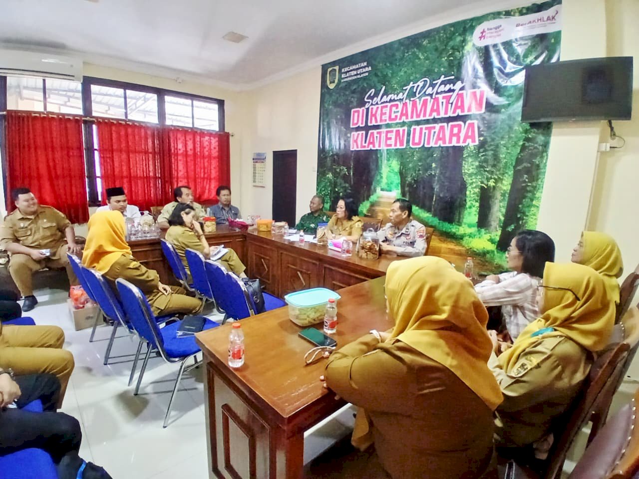 KLATEN UTARA PERKUAT SINERGI LINTAS SEKTOR, SIAP SUKSESKAN HUT RI KE-81 DAN HUT KABUPATEN KLATEN KE-222