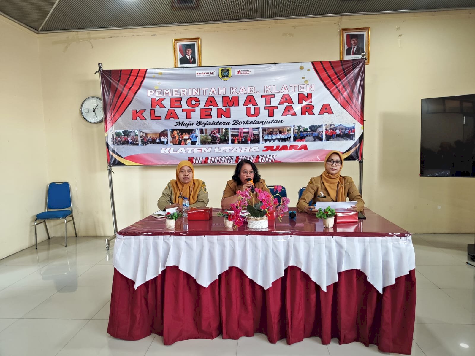 AKSELERASI CAPAIAN PBB-P2 2026, KECAMATAN KLATEN UTARA GELAR MONITORING EVALUASI DAN OPSEND SENGKUYUNG