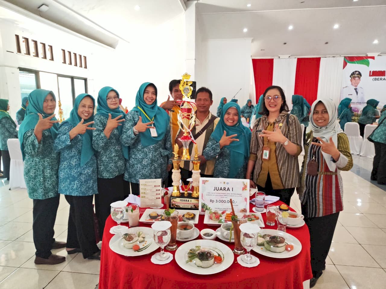MENGAGUMKAN! TP PKK KELURAHAN GERGUNUNG RAIH JUARA 1 LOMBA KREASI OLAHAN PANGAN LOKAL B2SA TINGKAT KABUPATEN KLATEN 2026
