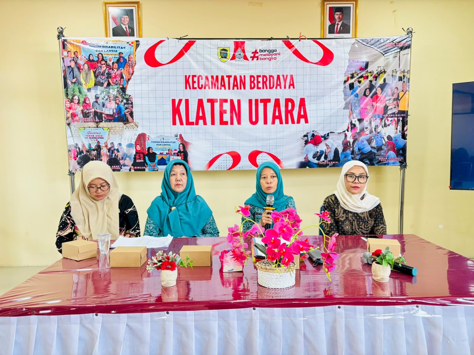 TINGKATKAN KUALITAS ADMINISTRASI DAN PERKUAT PERAN RELAWAN, TP PKK KLATEN UTARA GELAR PELATIHAN SIAP PKK